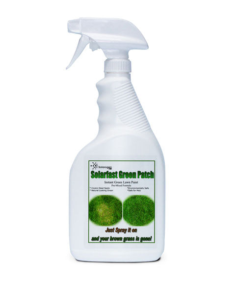 Solarfast™ Green Lawn Paint | Green Patch | 32oz | Solarogen, LLC