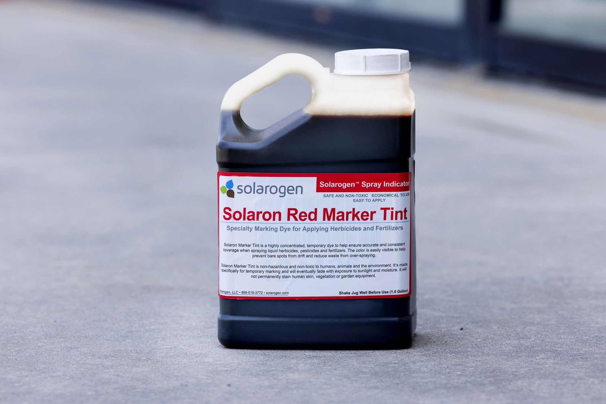 herbicide spray marker Solaron™ Red Marker Tint