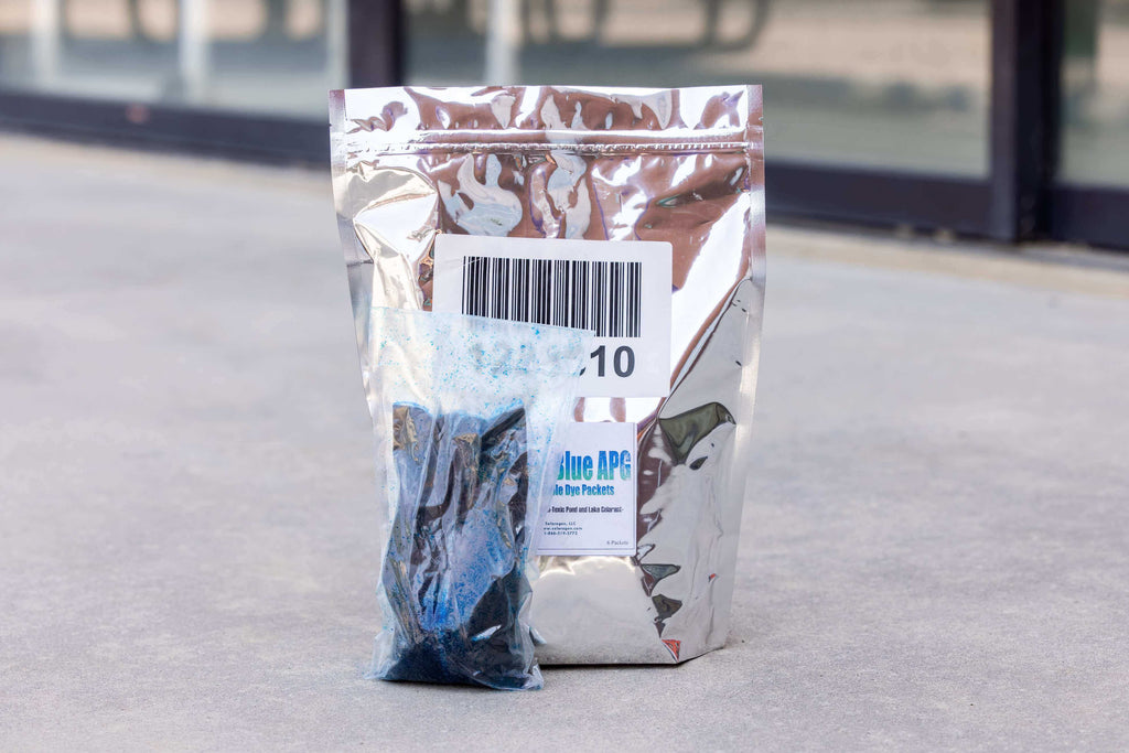 Solaron™ Blue Pond Dye | 6-pack Water Soluble Pouches