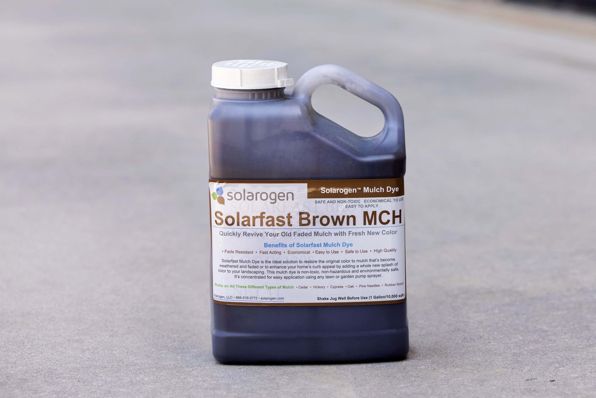 Brown Dyed Mulch - The Yard LLC